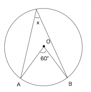 円周角の定理　練習問題①