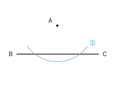 垂直な線を作図１−２