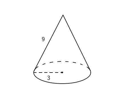 円錐の問題１
