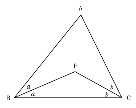 図形の調べ方　三角形　~役に立つ角度の求め方~