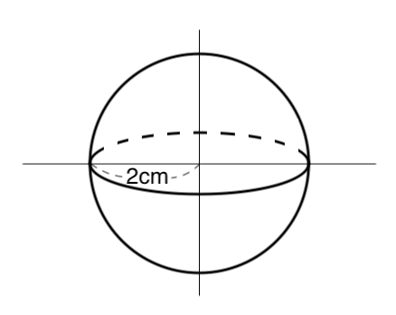 円柱の水槽に球を入れる問題 苦手な数学を簡単に